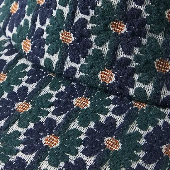 NEW ANTHROPOLOGIE FLORAL VISOR (O/S) - Picture 6 of 10